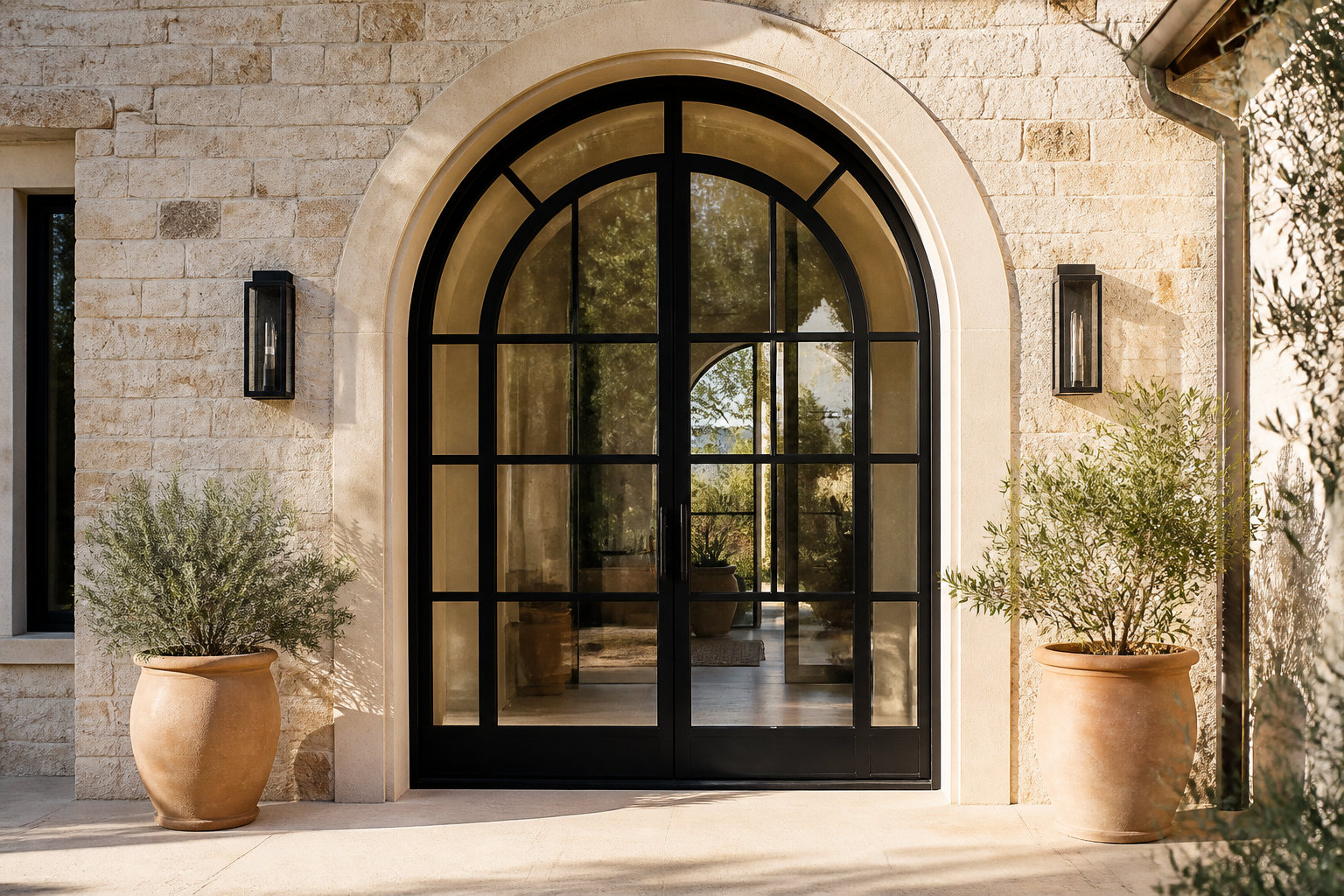 VLX 100 Arched / Custom Door in Pompano Beach, FL | TruePane Windows & Doors - detail 3