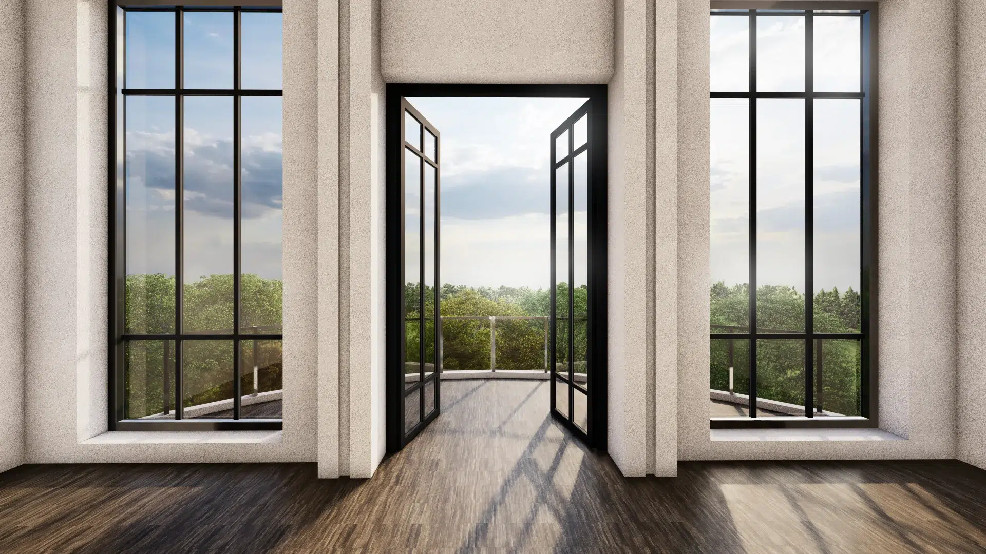 VLX 100 Double Swing / French Door in Pompano Beach, FL | TruePane Windows & Doors - detail 1