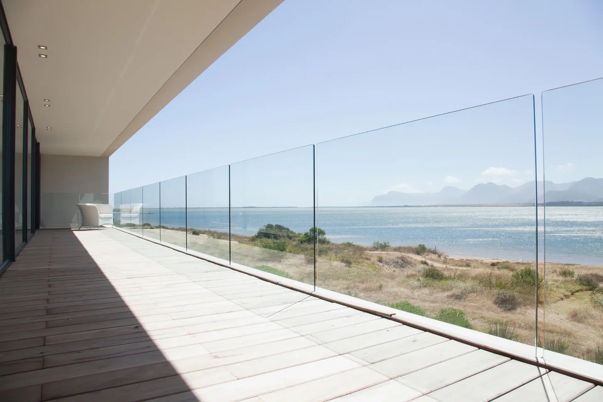 VLX 120 Glass Railing System in Pompano Beach, FL | TruePane Windows & Doors - detail 1