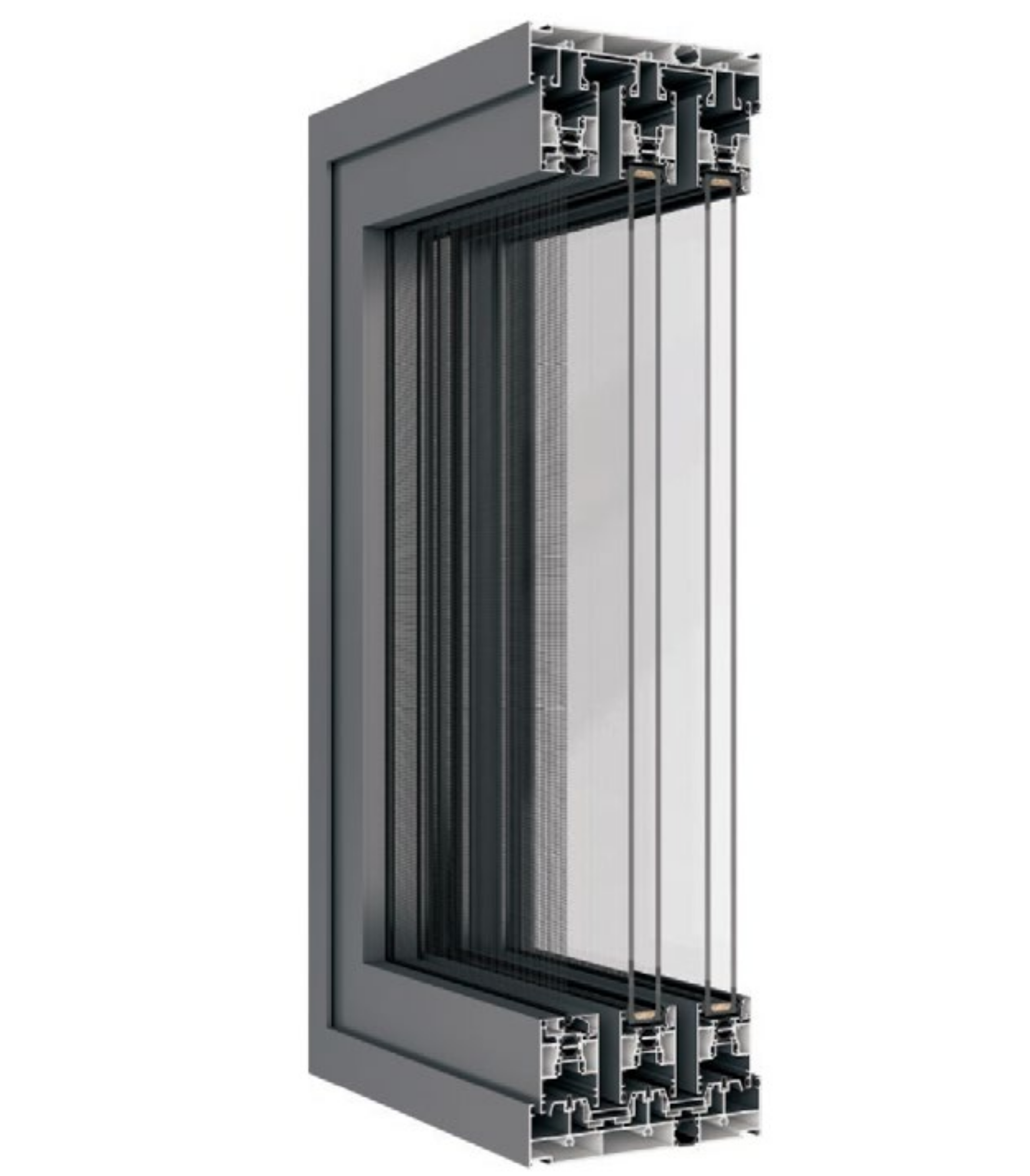 VLX 150 Heavy-Duty Sliding Door in Pompano Beach, FL | TruePane Windows & Doors - detail 2